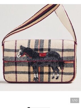 THE FIONA BEADED BAG: HORSE EDITION